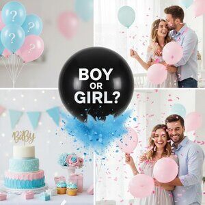Gender Reveal Balloons set of 3 packs